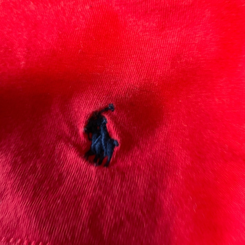 Polo by Ralph Lauren Vibrant Red Tee - Picture 5 of 5